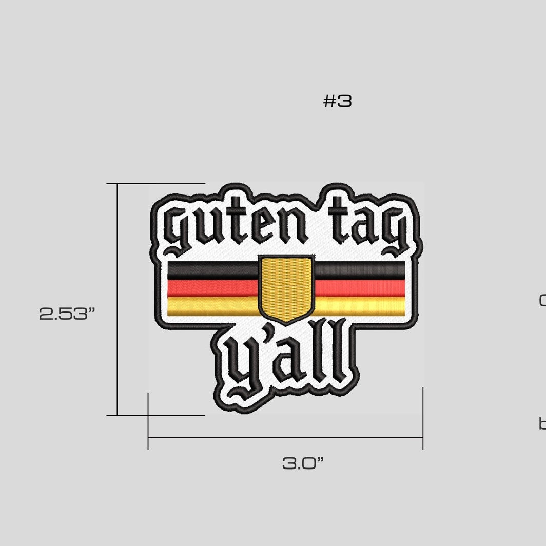 Guten Tag Y’all Patch