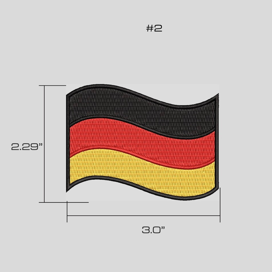 German Flag Patch