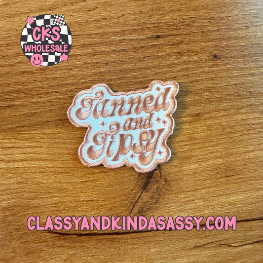 Tanned and Tipsy patch