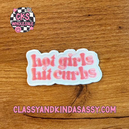 Hot Girls Hit Curbs patch