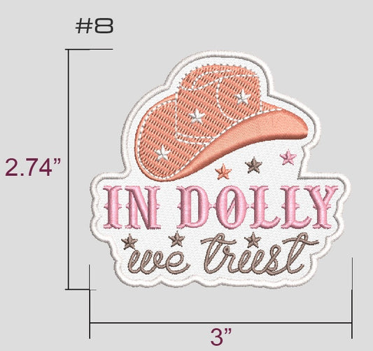 *PREORDER* In Dolly We Trust Patch