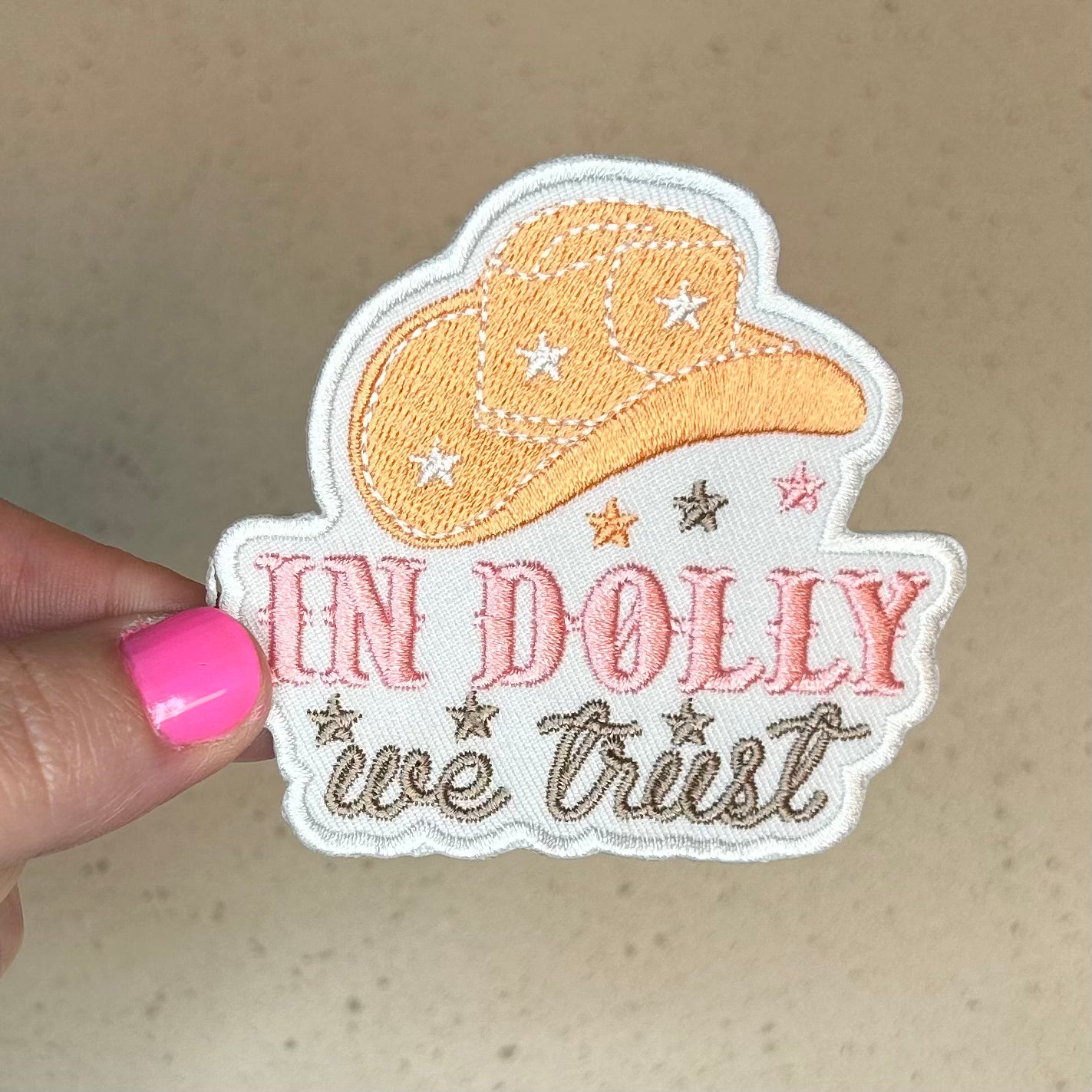 In Dolly We Trust Patch
