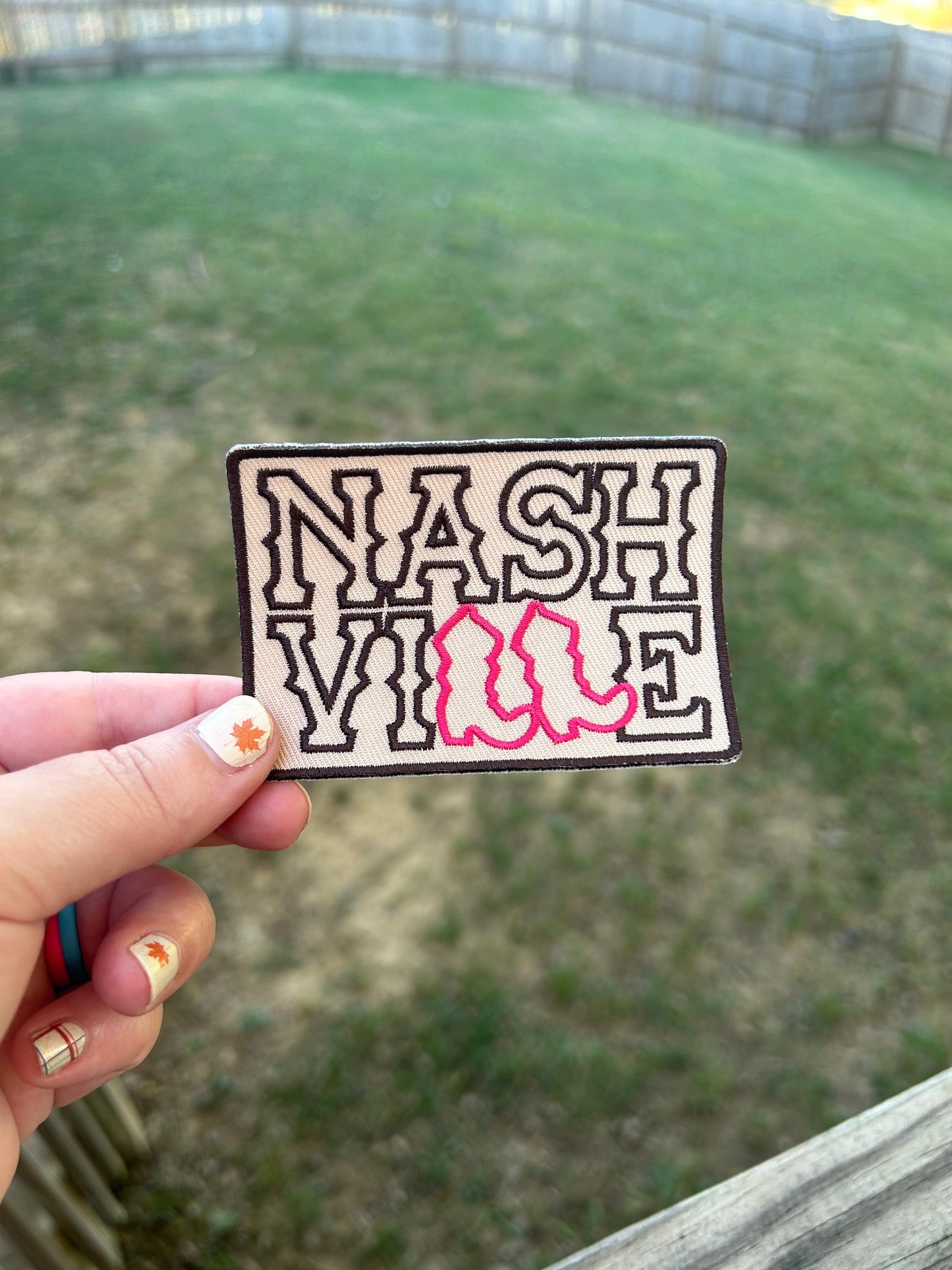 Nashville Boots Patch