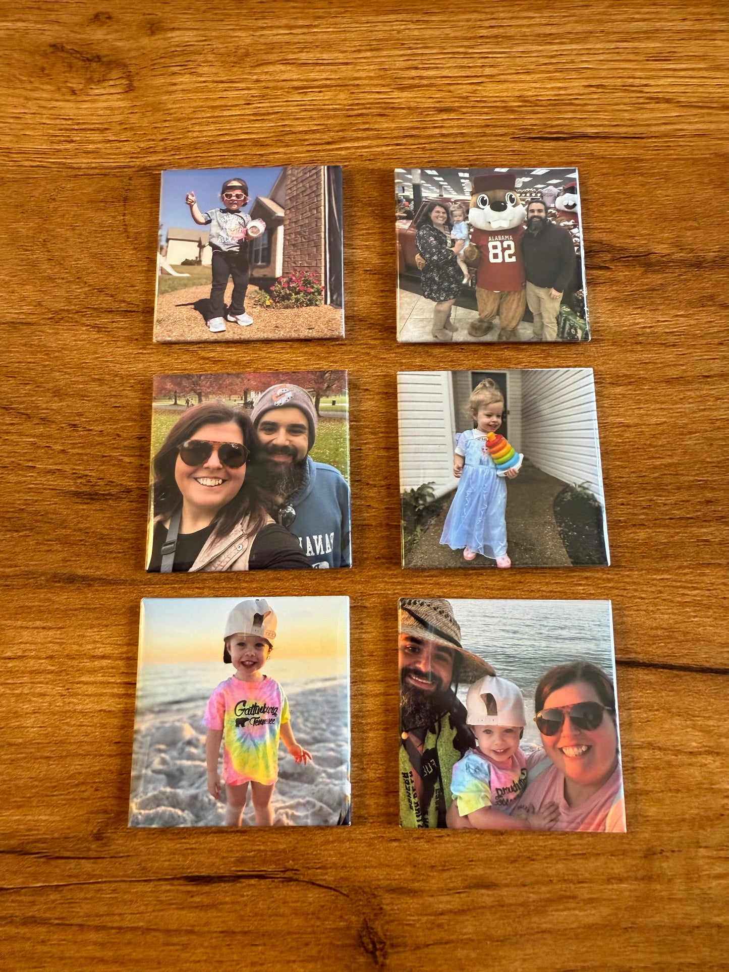 Custom Photo Magnets – Personalized 2x2 Fridge Magnets