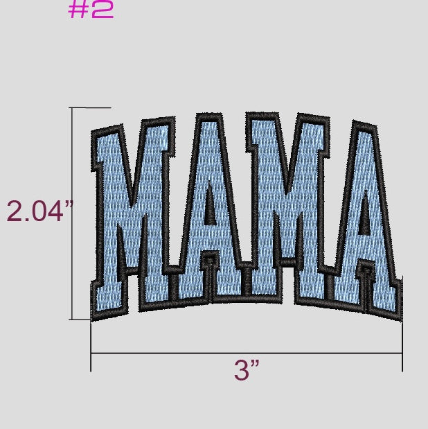 Blue Mama Patch