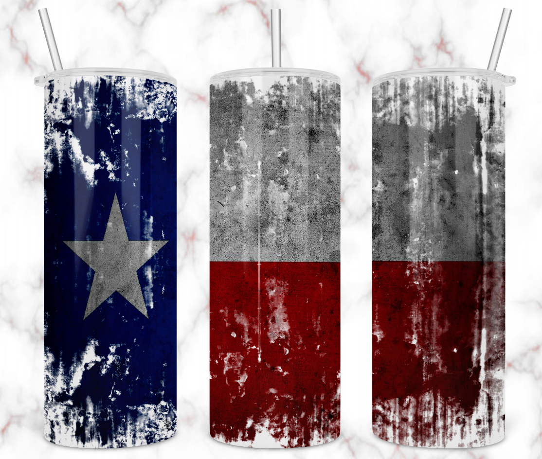 Texas Flag Tumbler