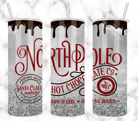 North Pole Hot Chocolate Tumbler